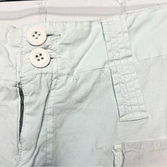 NEW Pete & Greta two toned blue wide leg cargo utility pants size 8 - Picture 6 of 11